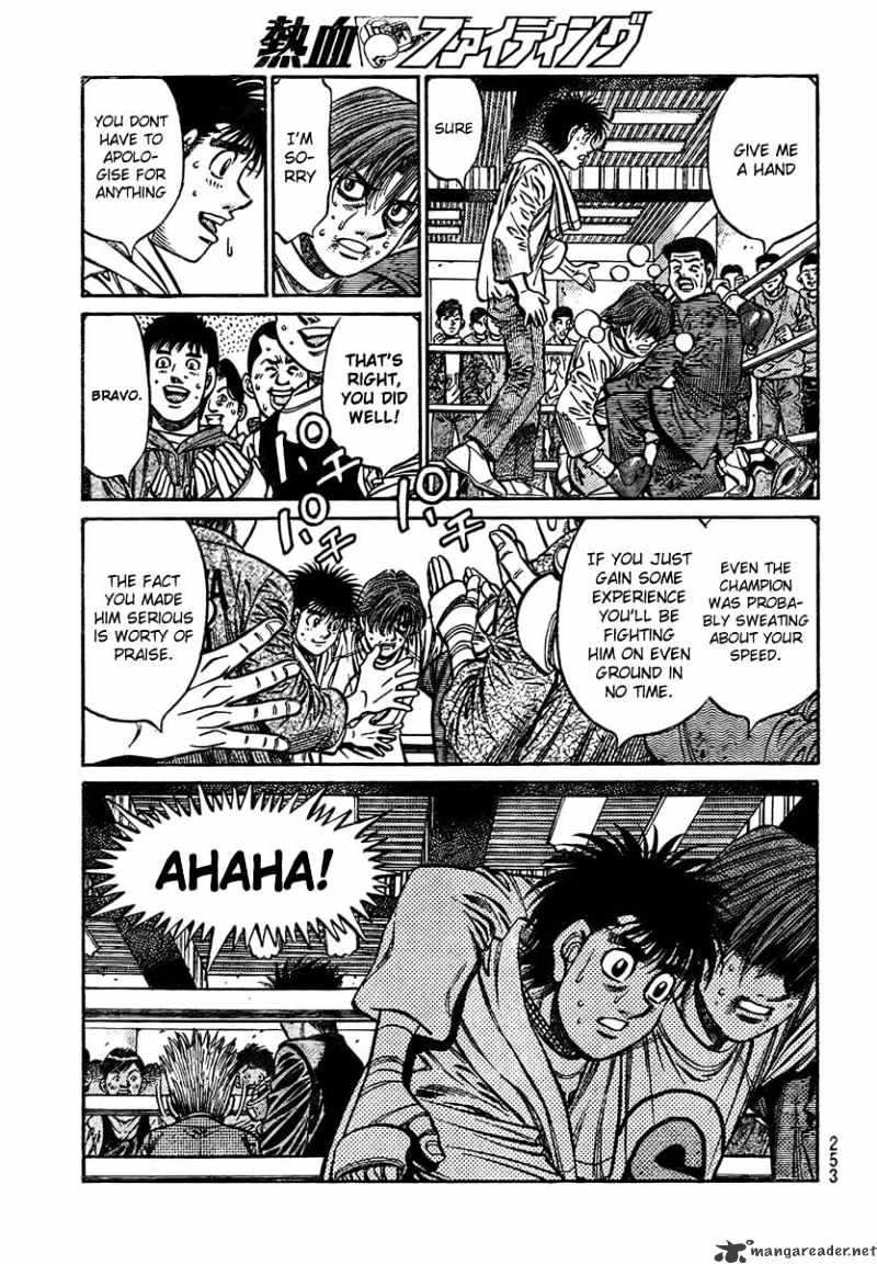 Hajime no Ippo: Fighting Spirit, Chapter 799 image 03